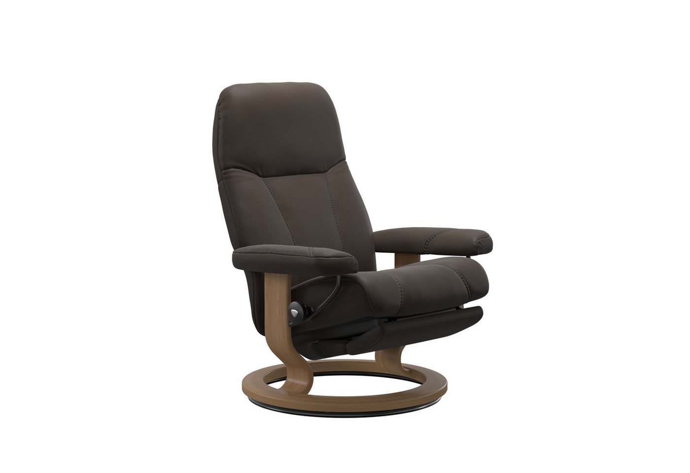 Stressless® Relaxsessel Consul Classic Power Leg & Back, Leder Batick braun von Stressless®