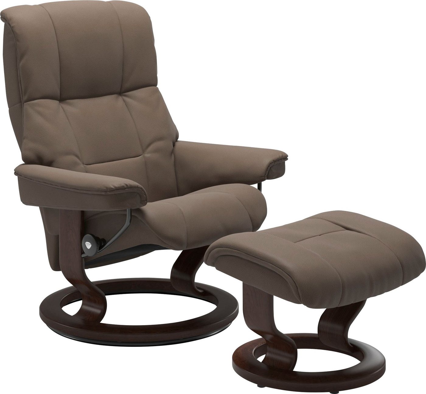 Stressless® Relaxsessel Mayfair, mit Classic Base, Größe S, M & L, Gestell Braun von Stressless®