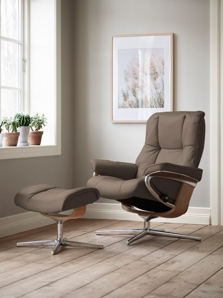 Stressless® Relaxsessel Mayfair, mit Cross Base, Größe S, M & L, Holzakzent Eiche von Stressless®