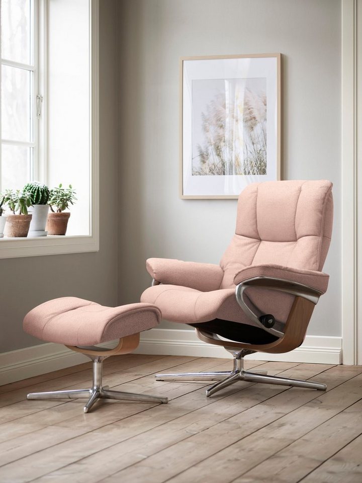 Stressless® Relaxsessel Mayfair, mit Cross Base, Größe S, M & L, Holzakzent Eiche von Stressless®