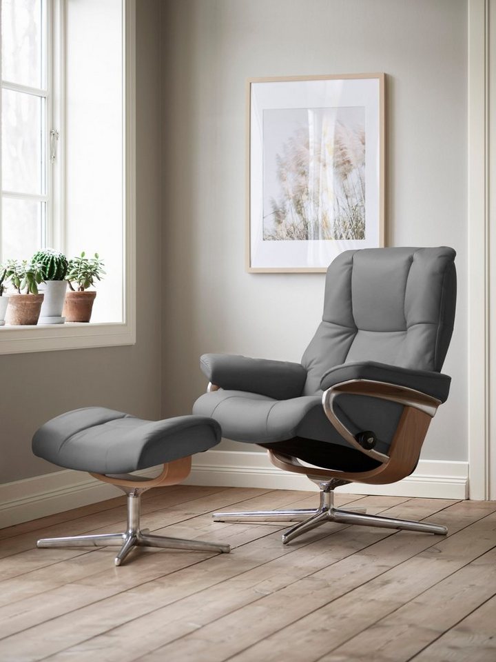 Stressless® Relaxsessel Mayfair, mit Cross Base, Größe S, M & L, Holzakzent Eiche von Stressless®