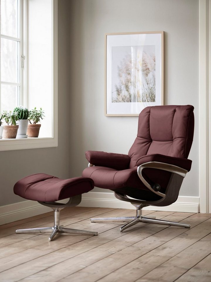 Stressless® Relaxsessel Mayfair, mit Cross Base, Größe S, M & L, Holzakzent Wenge von Stressless®