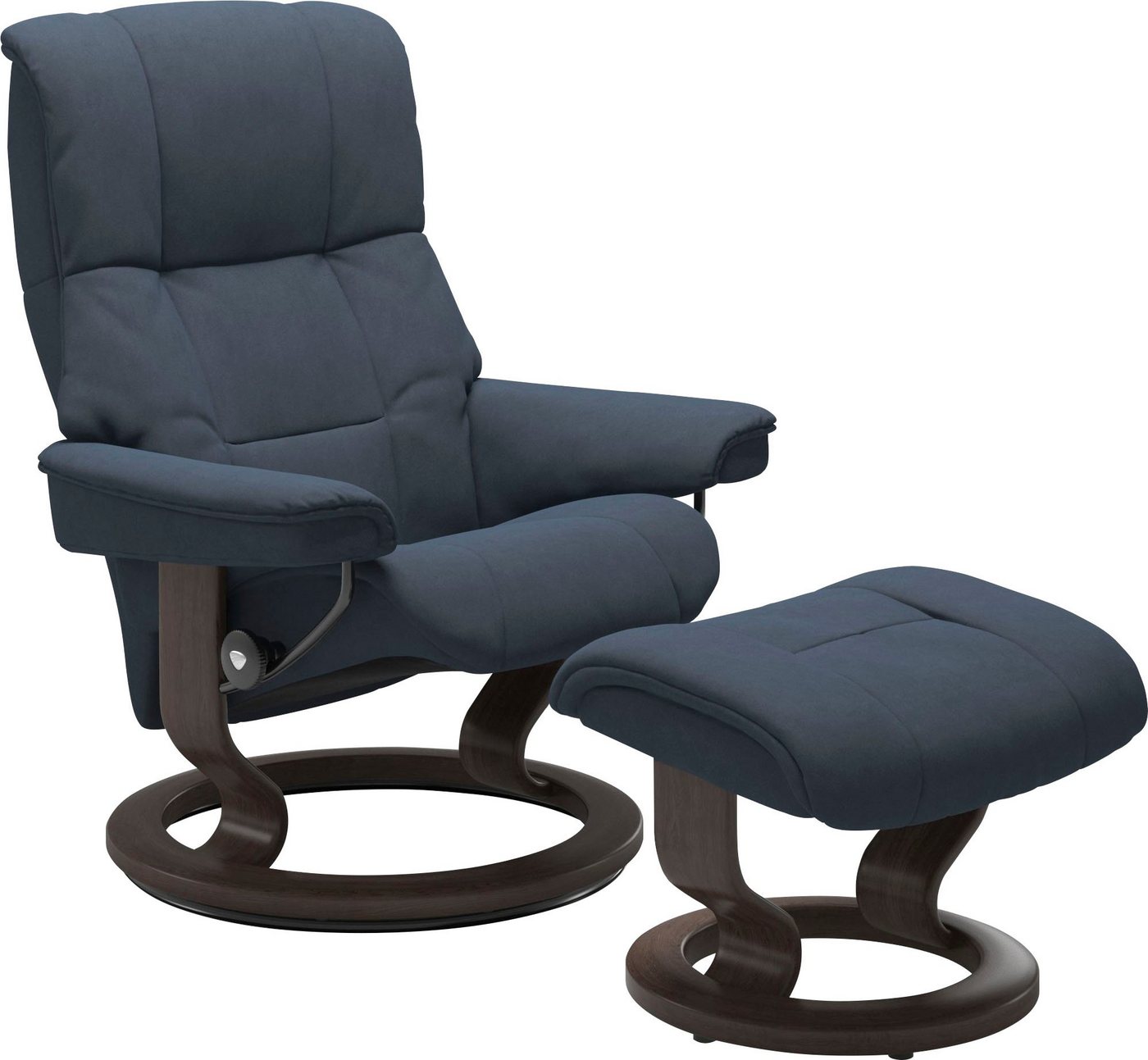 Stressless® Relaxsessel Mayfair (Set, Relaxsessel mit Hocker), mit Hocker, mit Classic Base, Größe S, M & L, Gestell Wenge von Stressless®