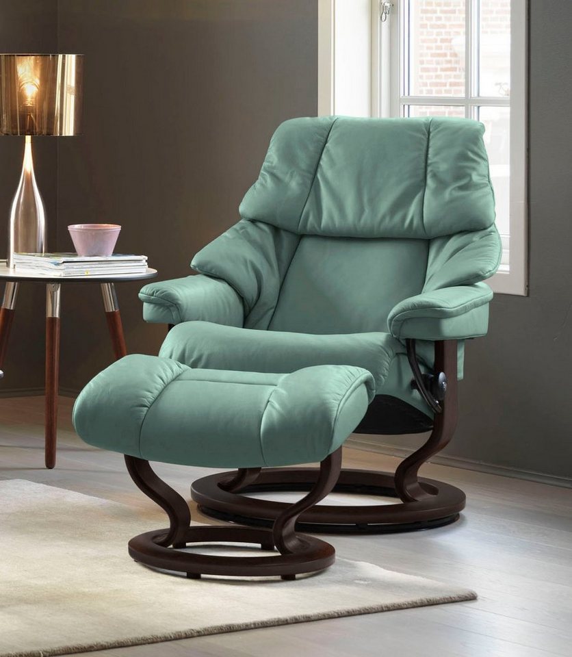 Stressless® Relaxsessel Reno, mit Classic Base, Größe S, M & L, Gestell Braun von Stressless®