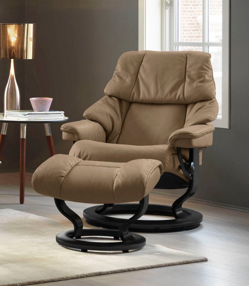 Stressless® Relaxsessel Reno, mit Classic Base, Größe S, M & L, Gestell Schwarz von Stressless®