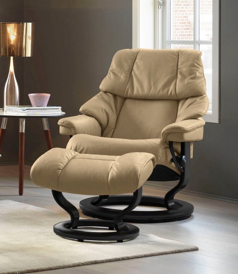 Stressless® Relaxsessel Reno, mit Classic Base, Größe S, M & L, Gestell Schwarz von Stressless®