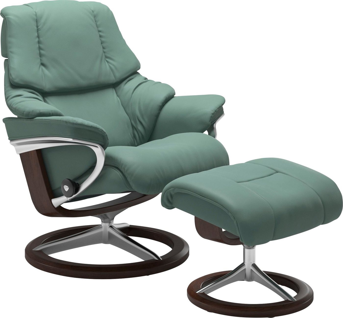 Stressless® Relaxsessel Reno, mit Signature Base, Größe S, M & L, Gestell Braun von Stressless®