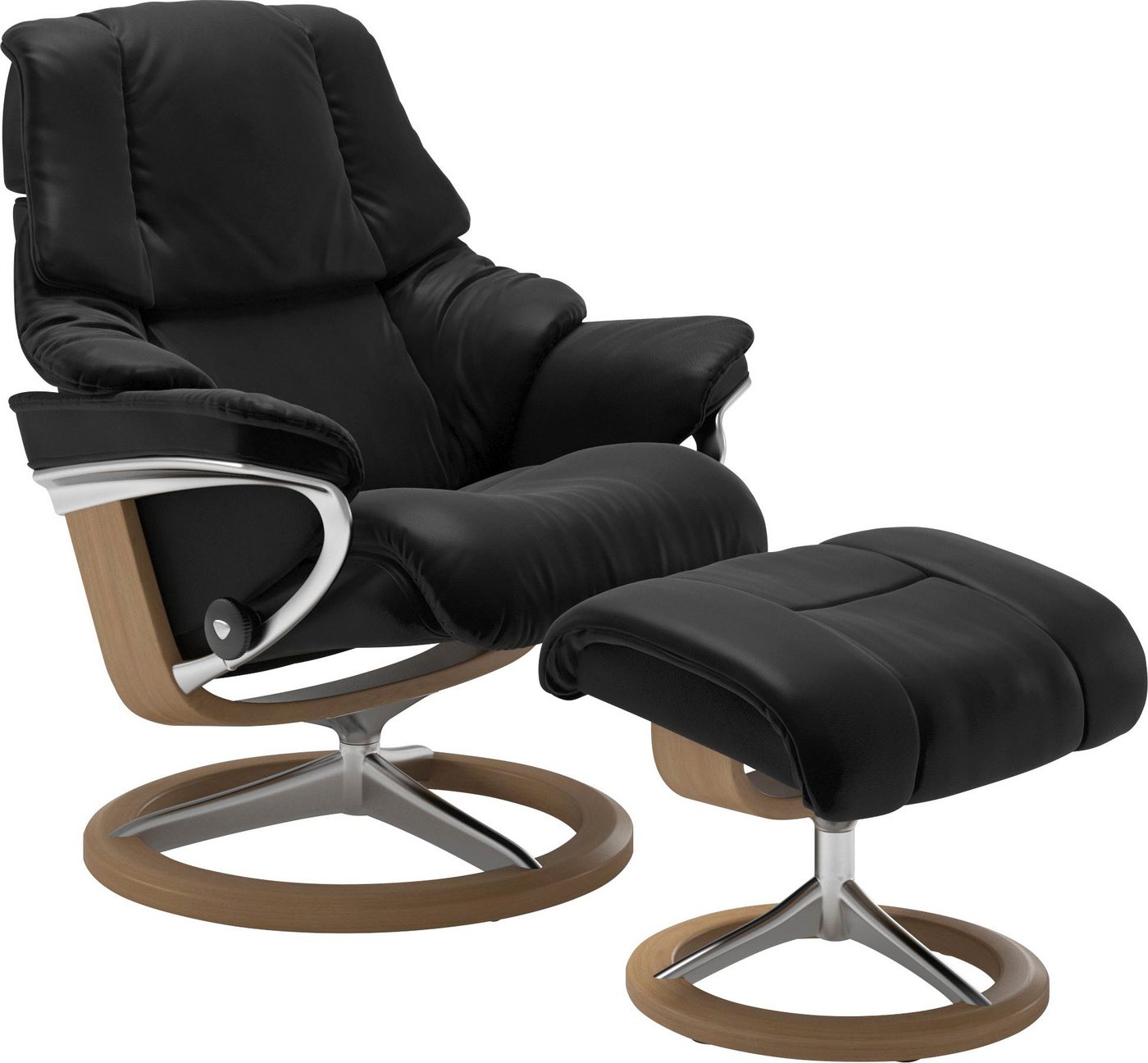 Stressless® Relaxsessel Reno, mit Signature Base, Größe S, M & L, Gestell Eiche von Stressless®