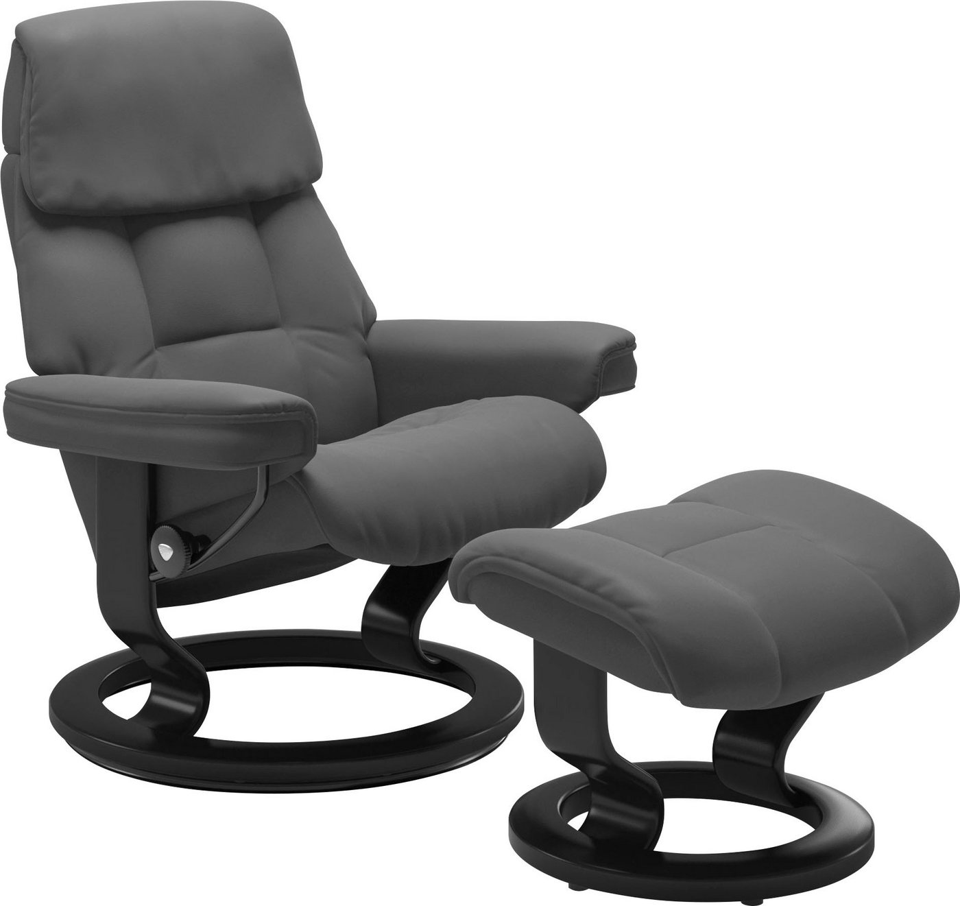 Stressless® Relaxsessel Ruby, mit Classic Base, Größe S, Gestell Eiche, Wenge, Braun & Schwarz von Stressless®