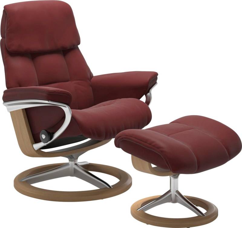 Stressless® Relaxsessel Ruby, mit Signature Base, Größe M, Gestell Eiche, Wenge, Braun & Schwarz von Stressless®