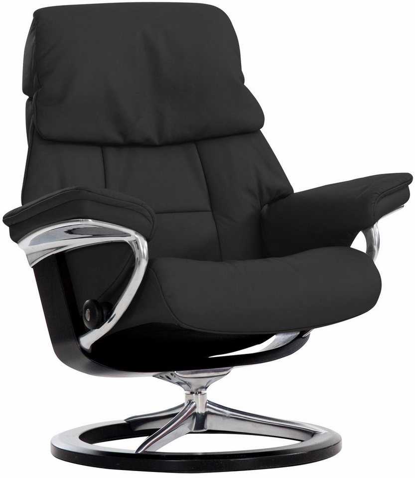 Stressless® Relaxsessel Ruby, mit Signature Base, Größe S, Gestell Eiche, Wenge, Braun & Schwarz von Stressless®