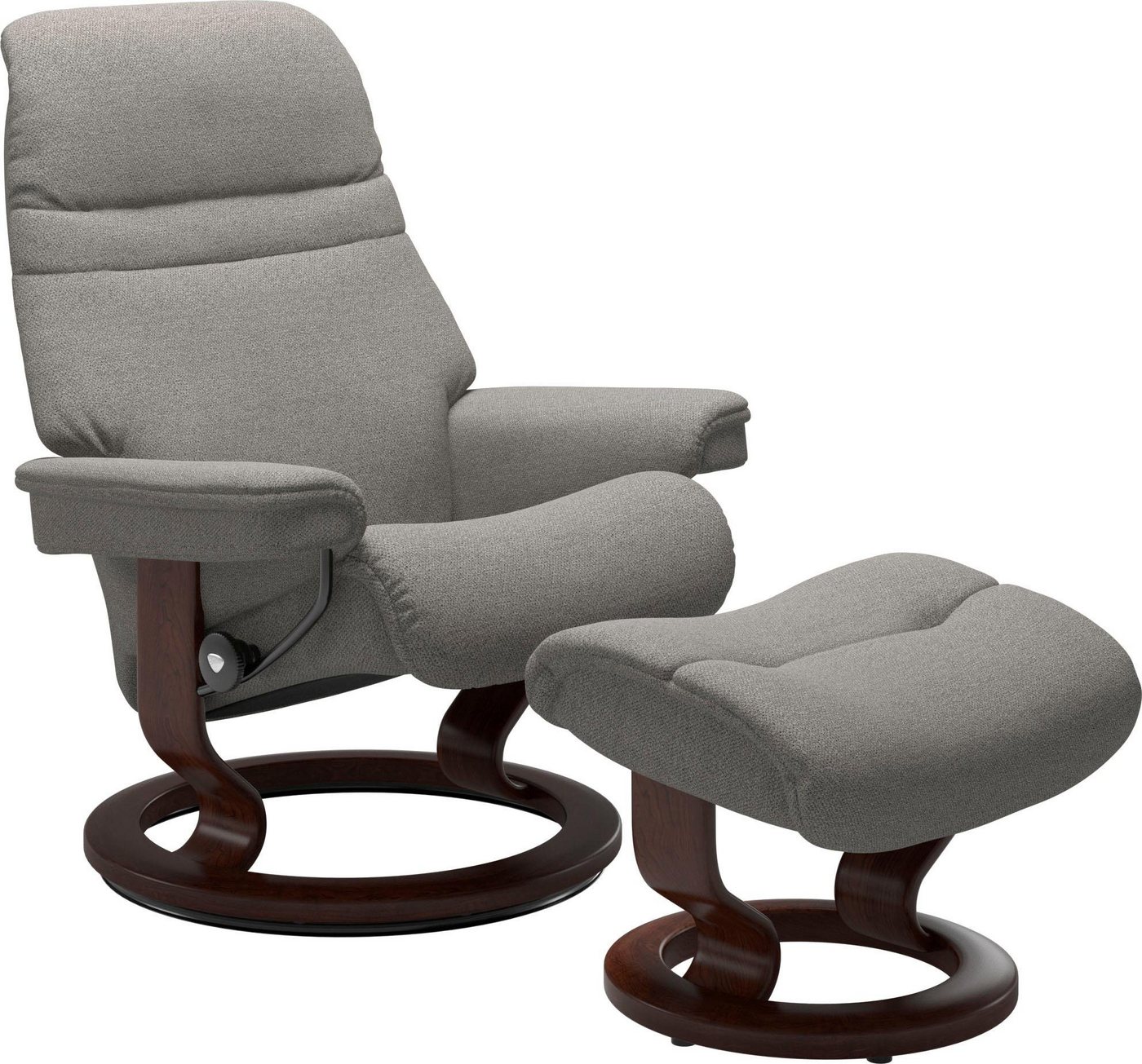 Stressless® Relaxsessel Sunrise, mit Classic Base, Größe L, Gestell Braun von Stressless®