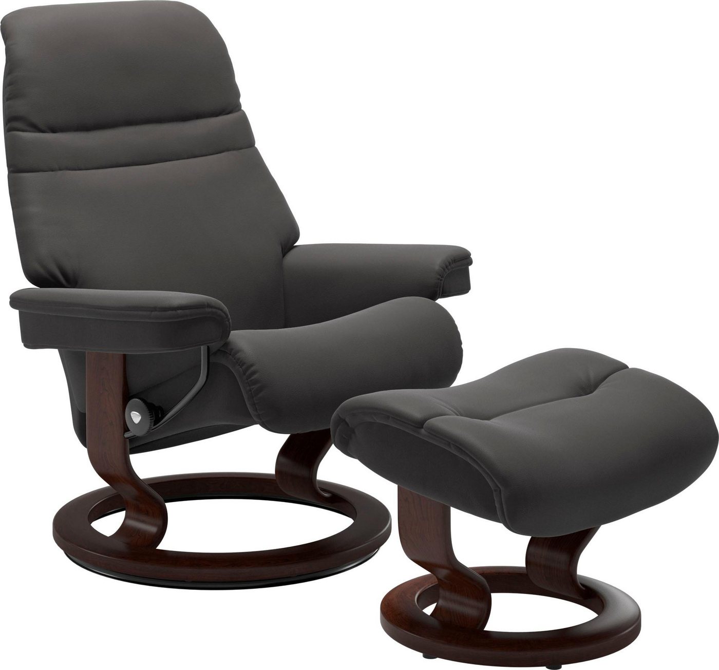 Stressless® Relaxsessel Sunrise, mit Classic Base, Größe M, Gestell Braun von Stressless®