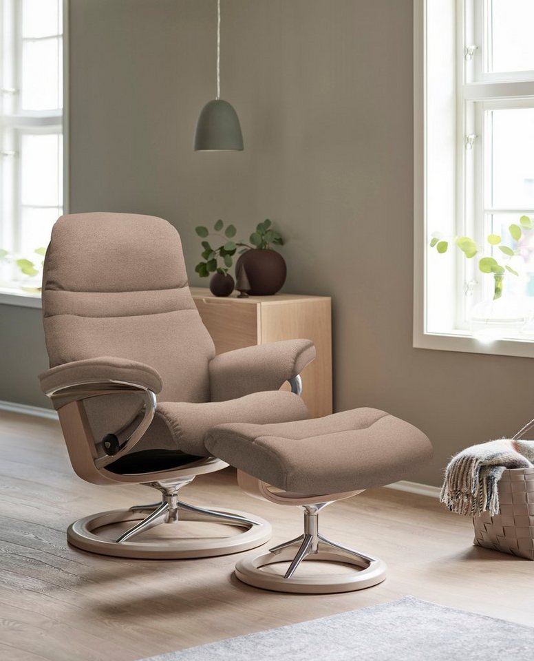 Stressless® Relaxsessel Sunrise, mit Signature Base, Größe S, Gestell Braun von Stressless®