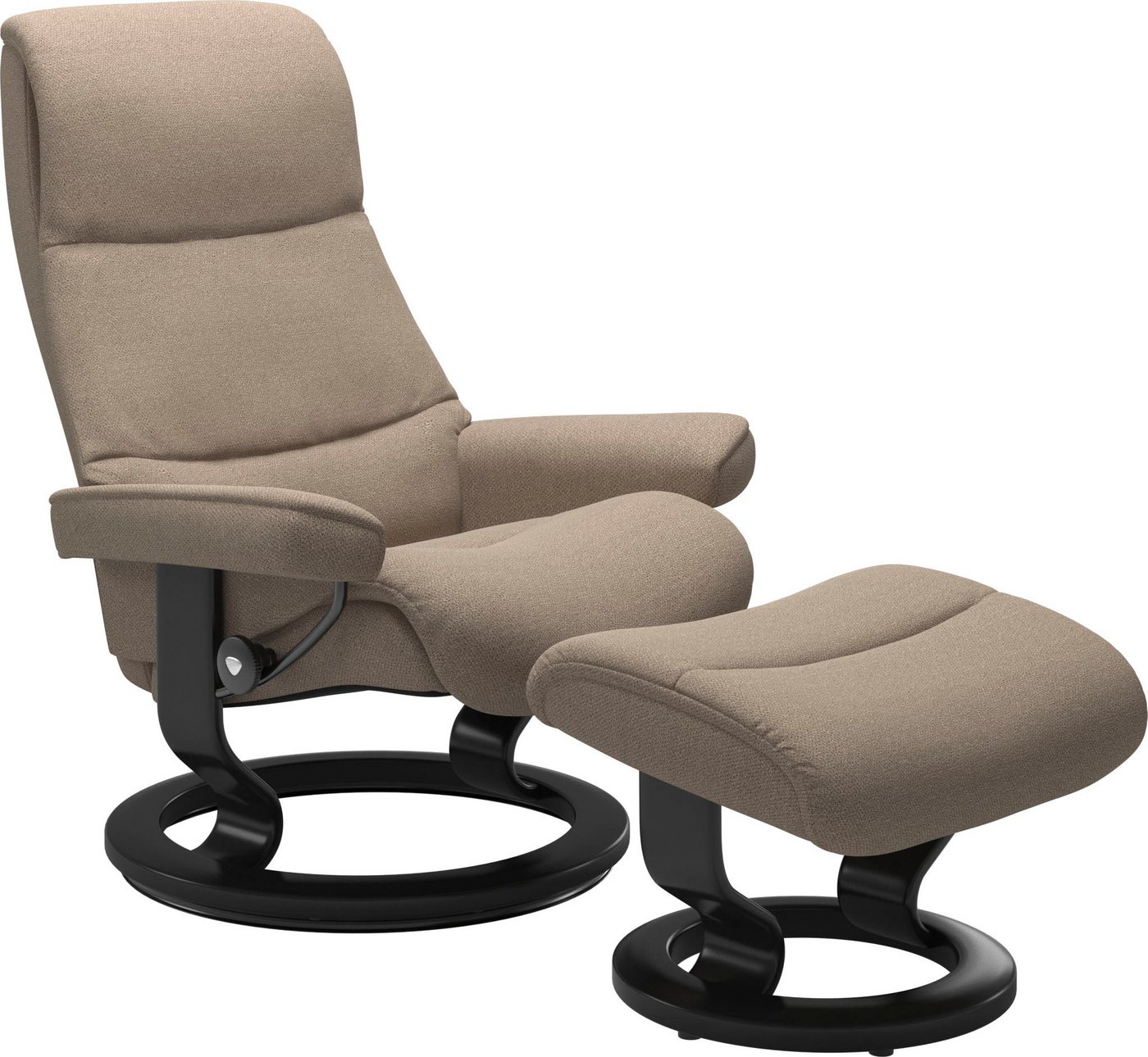 Stressless® Relaxsessel View, mit Classic Base, Größe L,Gestell Schwarz von Stressless®