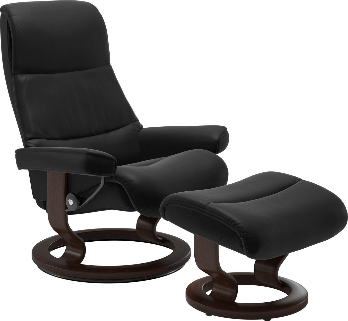 Stressless® Relaxsessel View, mit Classic Base, Größe M,Gestell Braun von Stressless®