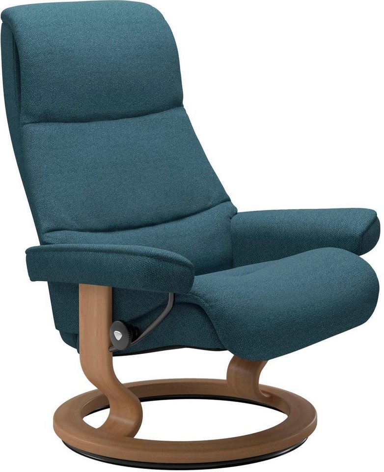 Stressless® Relaxsessel View, mit Classic Base, Größe M,Gestell Eiche von Stressless®