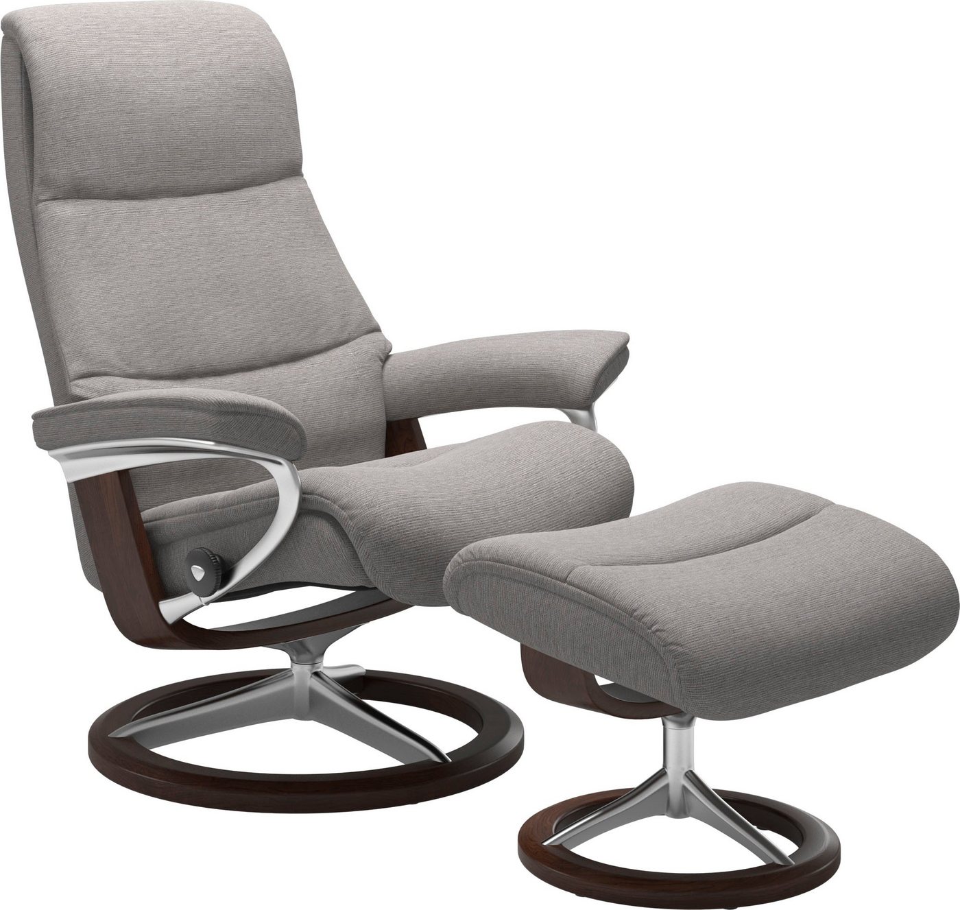 Stressless® Relaxsessel View, mit Signature Base, Größe M,Gestell Braun von Stressless®