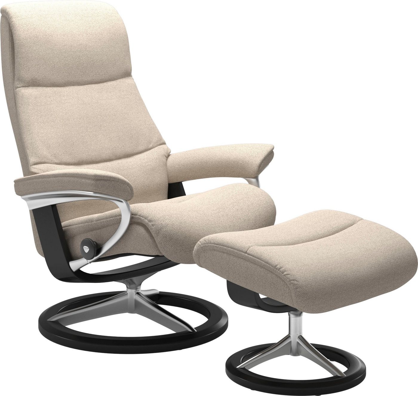 Stressless® Relaxsessel View, mit Signature Base, Größe M,Gestell Schwarz von Stressless®