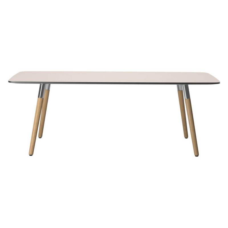 Couchtisch Style Platte Creme Gestell 01 Natur Holz Furniert Und Lackiert von Stressless