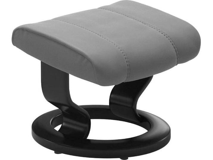 Stressless® Fußhocker Consul, mit Classic Base, Gestell Schwarz, grau, wild dove BATICK von Stressless