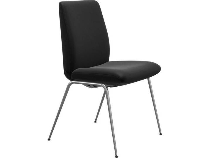 Stressless® Polsterstuhl Laurel, Low Back, Größe L, mit Beinen aus Stahl in Chrom glänzend, schwarz, black PALOMA von Stressless