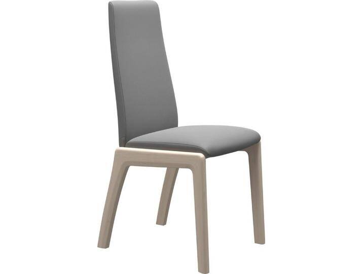 Stressless® Polsterstuhl Laurel, Low Back, Größe L, mit abgerundeten Beinen in Eiche gekalkt, grau, wild dove BATICK von Stressless