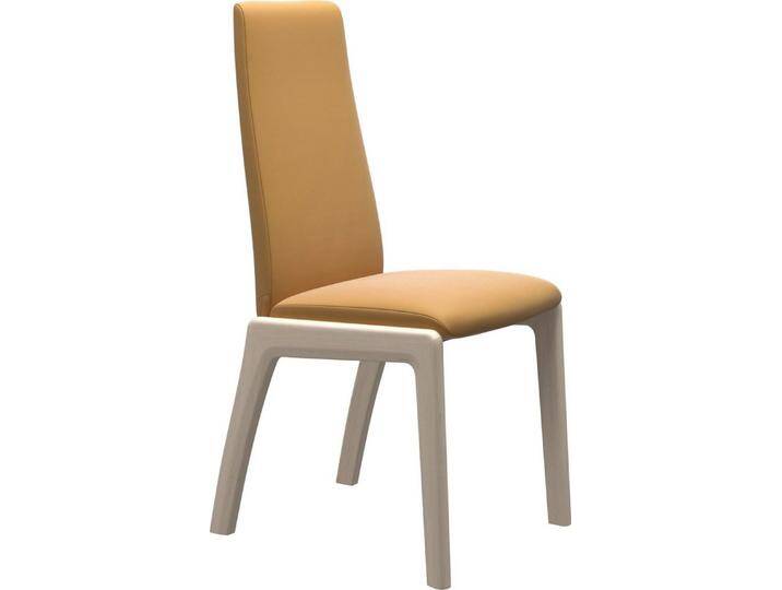 Stressless® Polsterstuhl Laurel, Low Back, Größe L, mit abgerundeten Beinen in Eiche gekalkt, rot, honey PALOMA von Stressless