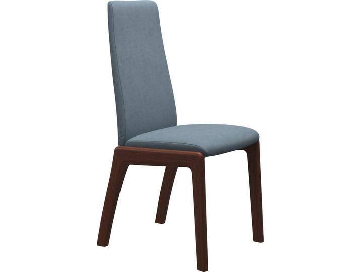 Stressless® Polsterstuhl Laurel, Low Back, Größe L, mit abgerundeten Beinen in Walnuss, grau, light blue DINAMICA von Stressless