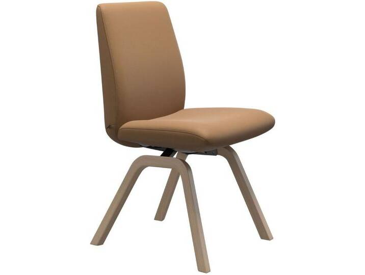 Stressless® Polsterstuhl Laurel, Low Back, Größe L, mit schräggestellten Beinen in Eiche natur, braun, taupe PALOMA von Stressless