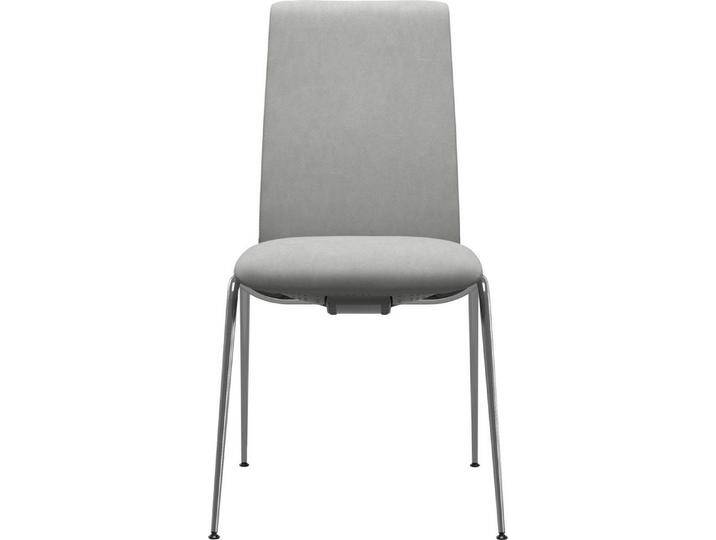 Stressless® Polsterstuhl Laurel, Low Back, Größe M, mit Beinen aus Stahl in Chrom glänzend, blau, grey DINAMICA von Stressless