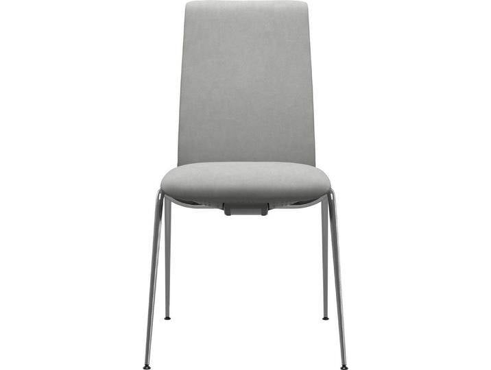 Stressless® Polsterstuhl Laurel, Low Back, Größe M, mit Beinen aus Stahl in Chrom glänzend, blau, grey DINAMICA von Stressless