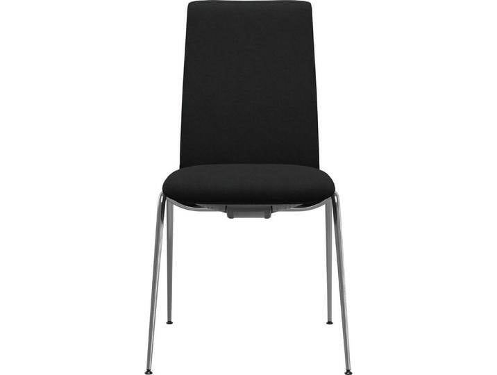 Stressless® Polsterstuhl Laurel, Low Back, Größe M, mit Beinen aus Stahl in Chrom glänzend, rot, black DINAMICA von Stressless