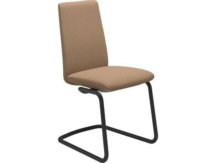 Stressless® Polsterstuhl Laurel, Low Back, Größe M, mit Beinen aus Stahl in Schwarz matt, braun, sand DINAMICA von Stressless