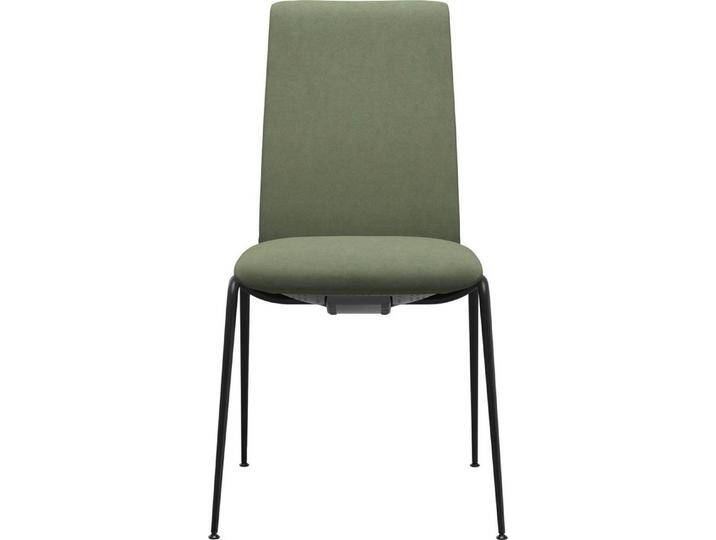 Stressless® Polsterstuhl Laurel, Low Back, Größe M, mit Beinen aus Stahl in Schwarz matt, schwarz, green DINAMICA von Stressless