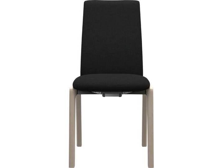 Stressless® Polsterstuhl Laurel, Low Back, Größe M, mit abgerundeten Beinen in Eiche gekalkt, rot, black DINAMICA von Stressless