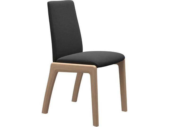 Stressless® Polsterstuhl Laurel, Low Back, Größe M, mit abgerundeten Beinen in Eiche natur, grau, charcoal DINAMICA von Stressless