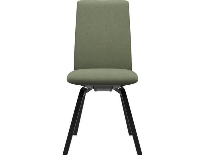Stressless® Polsterstuhl Laurel, Low Back, Größe M, mit schräggestellten Beinen in Schwarz, schwarz, green DINAMICA von Stressless