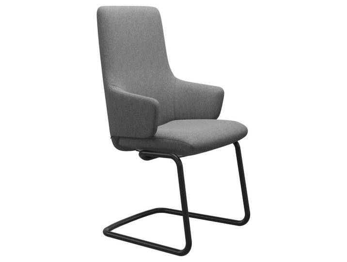 Stressless ARMLEHNSTUHL Laurel, Hellgrau, Metall, C-Form, Rundrohr, 58x105x63 cm, Typenauswahl, Stoffauswahl, Lederauswahl, Esszimmer, Stühle, Stressless ARMLEHNSTUHL Laurel, Hellgrau, Metall, C-Form, Rundrohr, 58x105x63 cm, Typenauswahl, Stoffauswahl, Lederauswahl, Esszimmer, Stühle, von Stressless