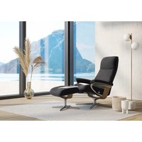 Stressless Fußhocker "View", mit Cross Base, Größe S, M & L, Holzakzent Eiche von Stressless
