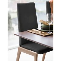 Stressless Polsterstuhl "Laurel" () High Back, Größe M, mit abgerundeten Beinen in Eiche natur von Stressless