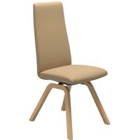 Stressless Polsterstuhl "Laurel", Leder PALOMA, High Back, Größe M, mit schräggestellten Beinen in Eiche natur von Stressless