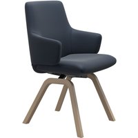 Stressless Polsterstuhl "Laurel", Leder PALOMA, Low Back mit Armlehne, Größe L, mit schräggestellten Beinen in Walnuss von Stressless