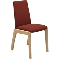 Stressless Polsterstuhl "Laurel", Microfaser DINAMICA, Low Back, Größe M, mit abgerundeten Beinen in Eiche natur von Stressless