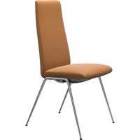 Stressless Polsterstuhl "Laurel" () High Back, Größe M, mit Beinen aus Stahl in Chrom glänzend von Stressless