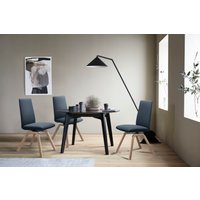 Stressless Polsterstuhl "Laurel" () Low Back, Größe M, mit schräggestellten Beinen in Schwarz von Stressless