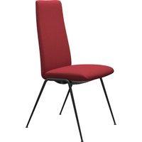 Stressless Polsterstuhl "Laurel" () Microfaser DINAMICA High Back, Größe M, mit Beinen aus Stahl in Schwarz matt von Stressless