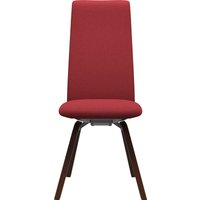 Stressless Polsterstuhl "Laurel" () Microfaser DINAMICA High Back, Größe M, mit schräggestellten Beinen in Walnuss von Stressless