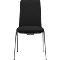 Stressless Polsterstuhl "Laurel" () Microfaser DINAMICA Low Back, Größe M, mit Beinen aus Stahl in Chrom glänzend von Stressless