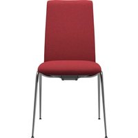 Stressless Polsterstuhl "Laurel" () Microfaser DINAMICA Low Back, Größe M, mit Beinen aus Stahl in Chrom glänzend von Stressless